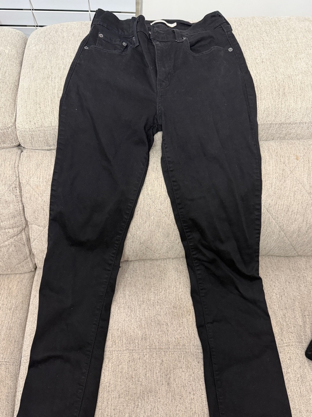 Levi’s Women's Black Slim Stretch Jeans